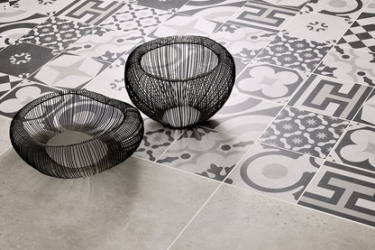 Fioranese Cementine Black&White Mix 20x20 lifestyle