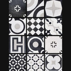 Fioranese Cementine Black&White Mix swatch