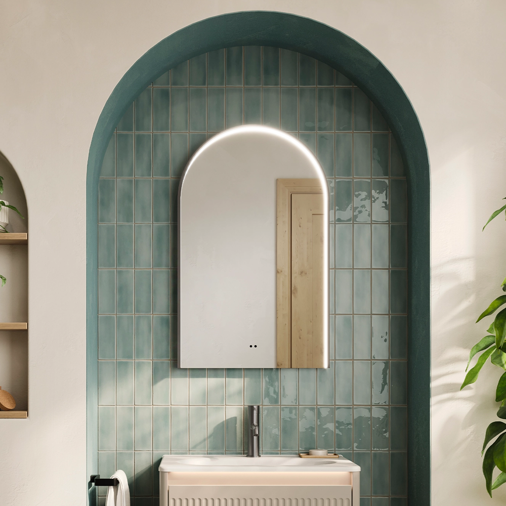 HIB Nova LED Mirror ( Various Sizes and Colourways ) gunmetal 2