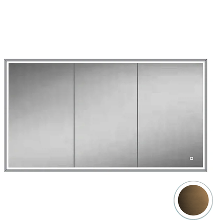 HIB Vanquish Bathroom Cabinet 120 bronze