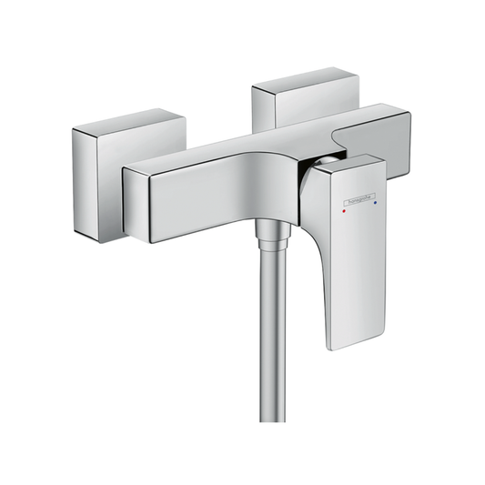 Hansgrohe Metropol Single lever manual shower mixer for exposed installation with lever handle chrome