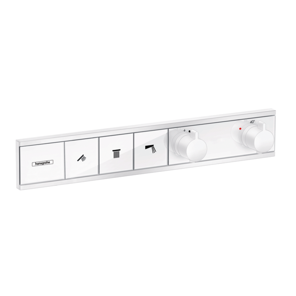 Hansgrohe RainSelect Thermostat for concealed installation for 3 functions white