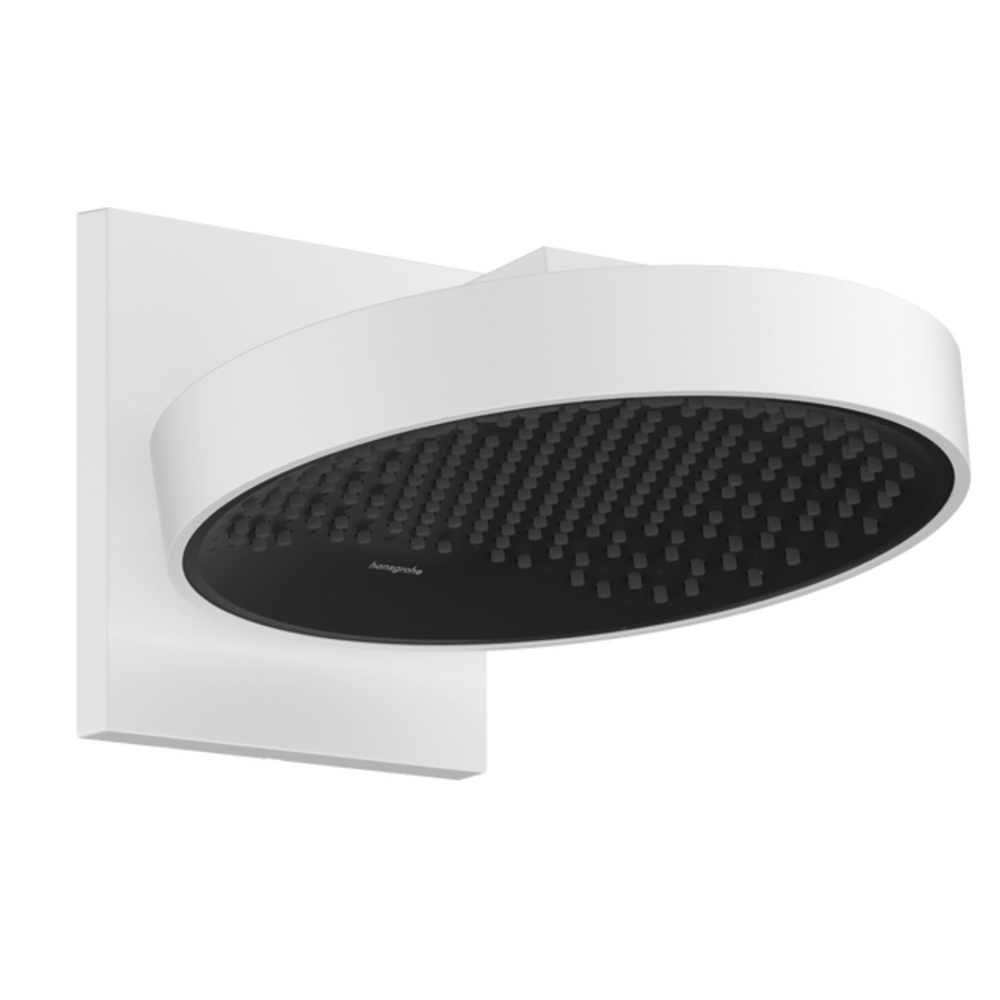 Hansgrohe Rainfinity Overhead shower 250 1jet EcoSmart 9 l/min with wall connector white