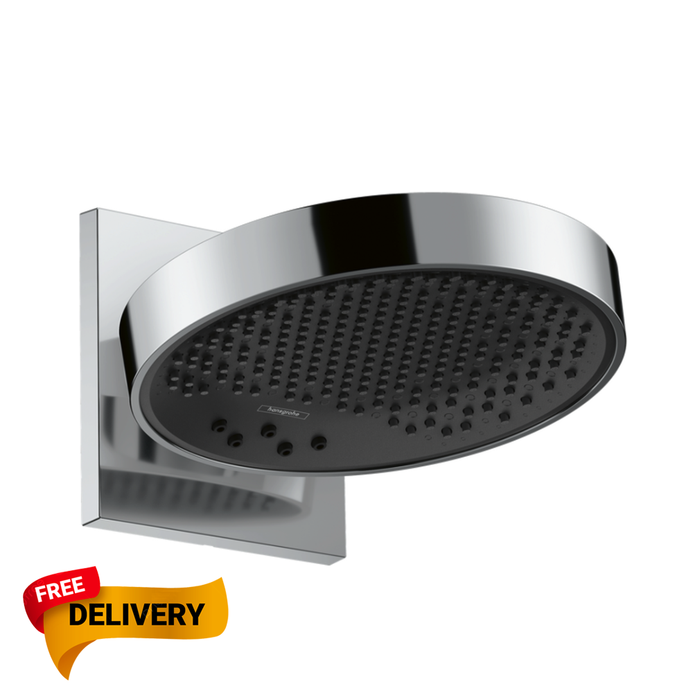 Hansgrohe Rainfinity Overhead shower 250 3jet EcoSmart 9 l/min with wall connector