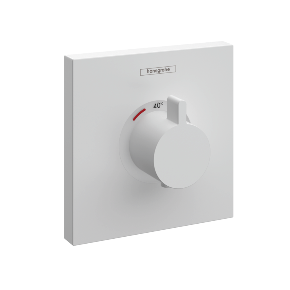 Hansgrohe ShowerSelect Thermostatic mixer HighFlow for concealed installation white