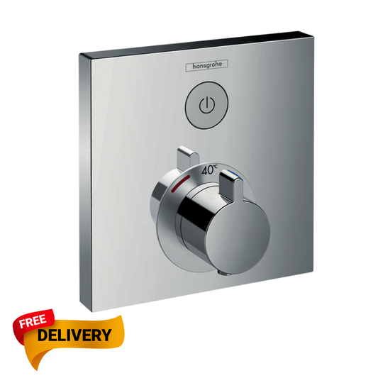 Hansgrohe ShowerSelect Thermostatic mixer for concealed installation for 1 outlet