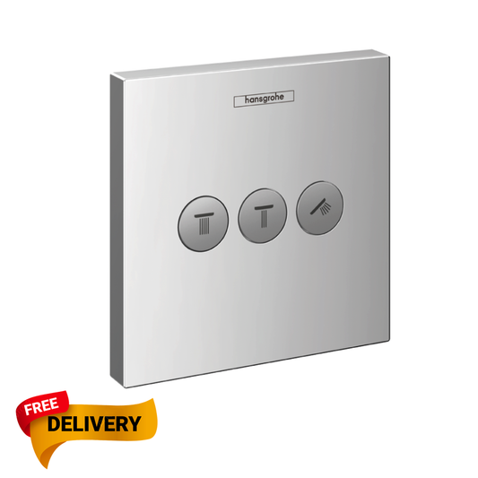 Hansgrohe ShowerSelect Valve for concealed installation for 3 outlets