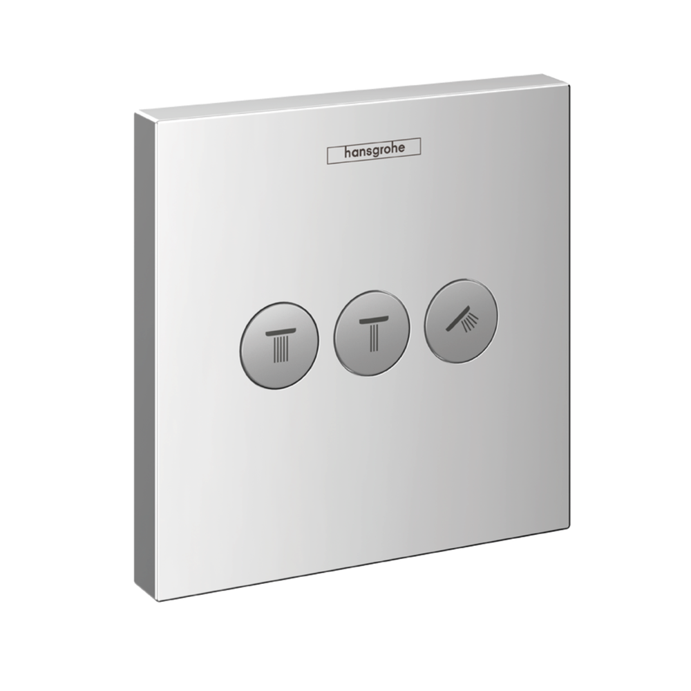 Hansgrohe ShowerSelect Valve for concealed installation for 3 outlets chrome