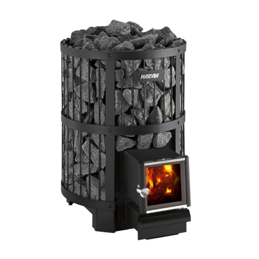 Harvia Legend 240SL Wood burning heater ( Black ) WK240LDSL