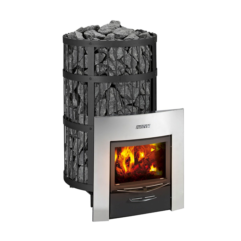 Harvia Legend 300  Duo Wood burning heater ( Black ) WK300LDLUX