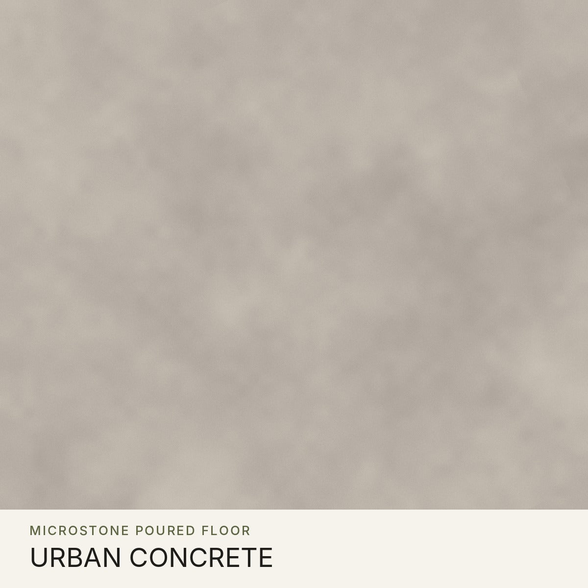 Microstone Poured Floor in Urban Concrete