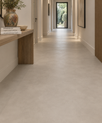 Microstone Poured Floor in Urban Concrete – seamless hallway floor