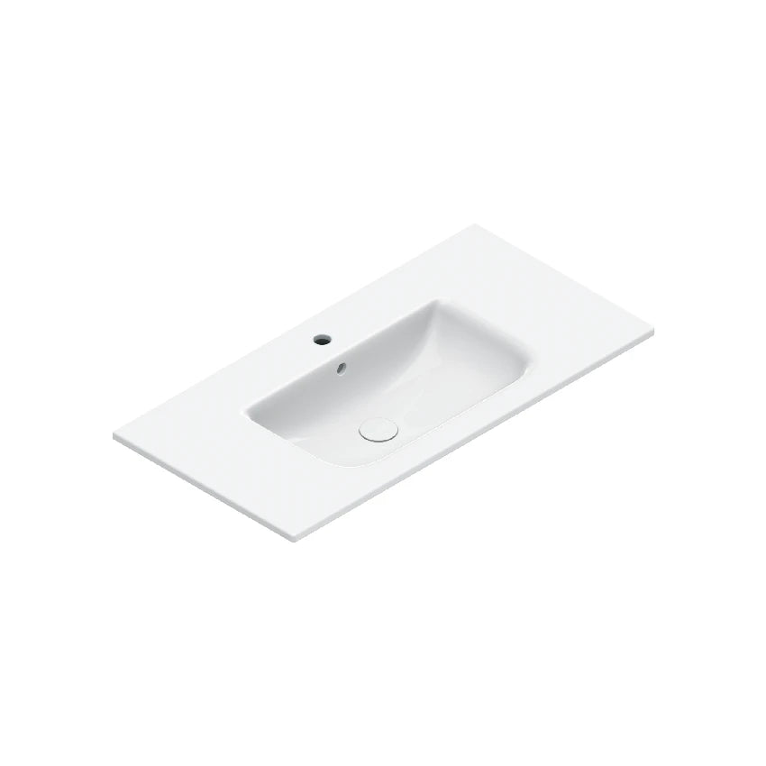 Catalano Italy 100 furniture basin in gloss white