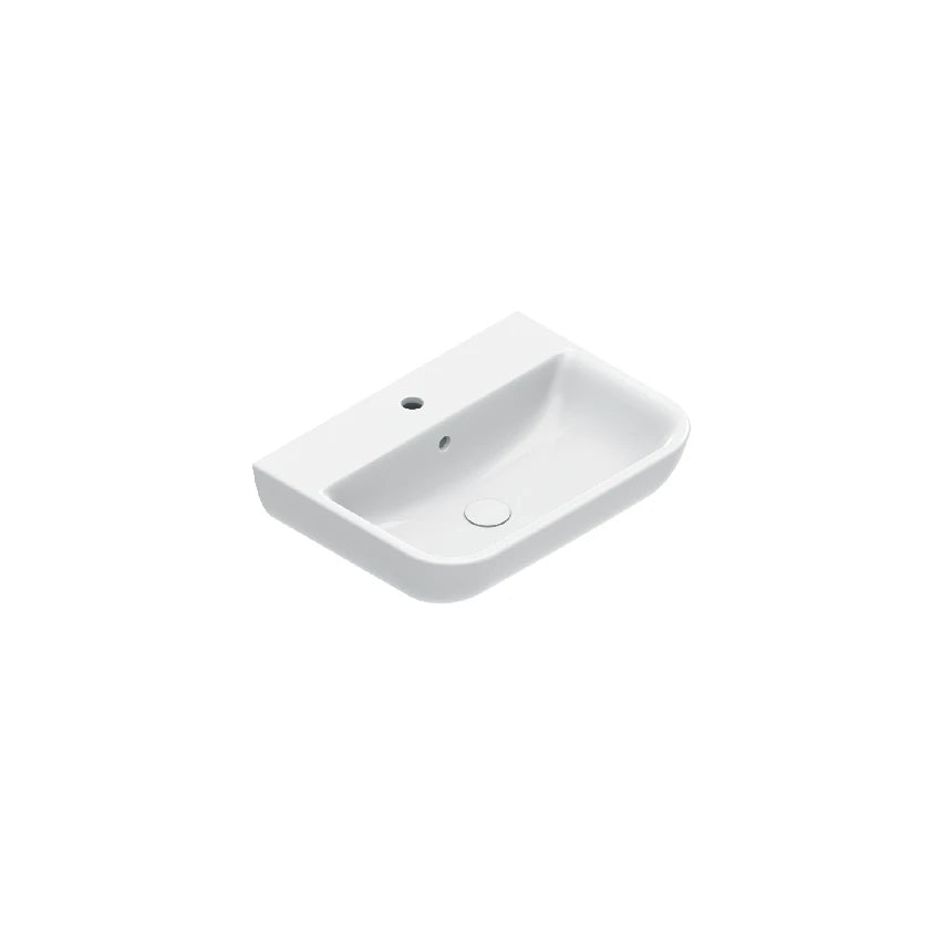 Catalano Italy 60 wall-hung basin in gloss white