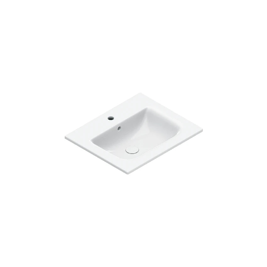 Catalano Italy 60 furniture basin in gloss white