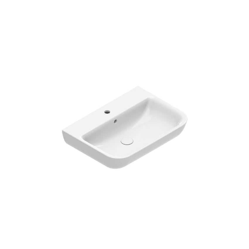 Catalano Italy 65 wall-hung basin in gloss white
