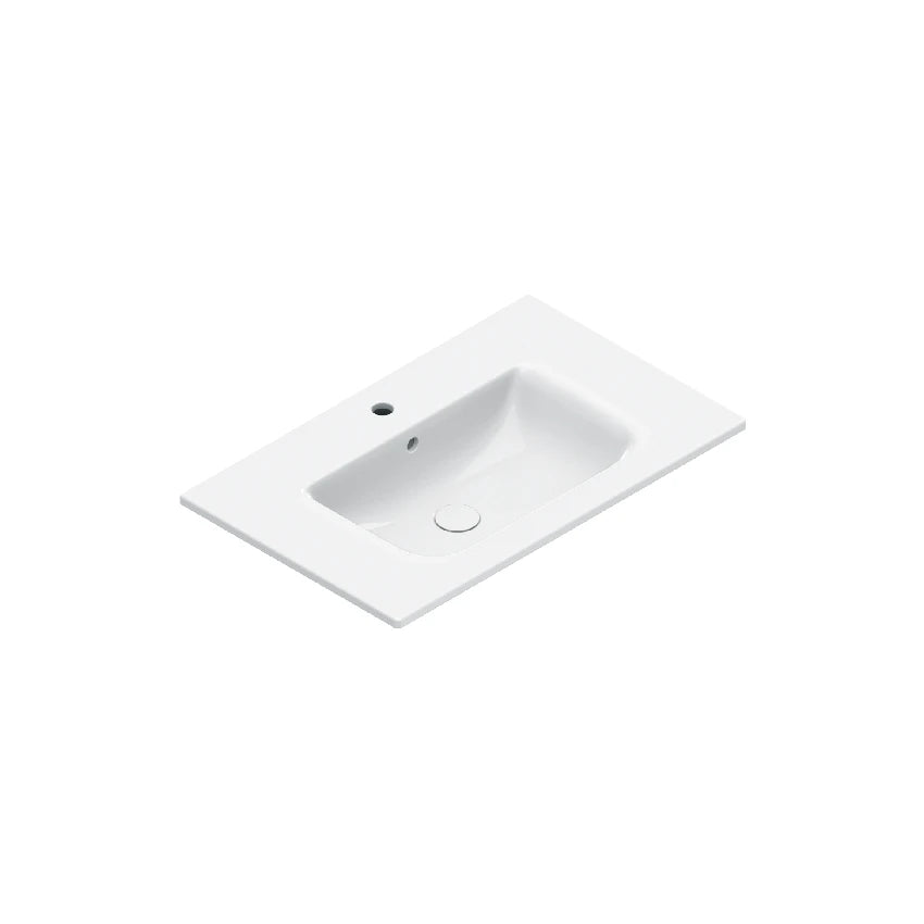 Catalano Italy 80 furniture basin in gloss white