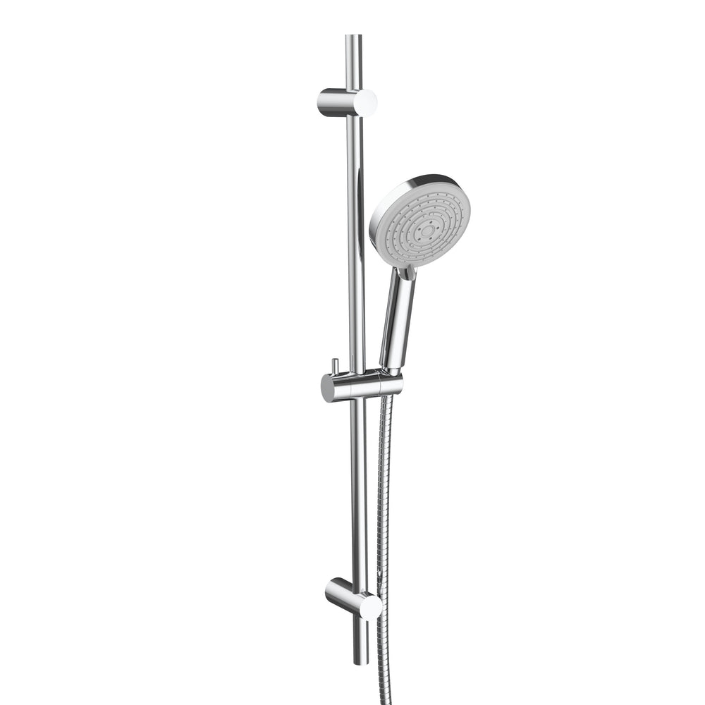 JTP Ren Slide Rail Kit with 3 Function Shower Handle in Chrome