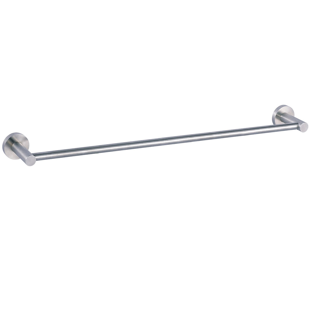 JTP INOX Single Towel Rail 643mm in Stainless Steel