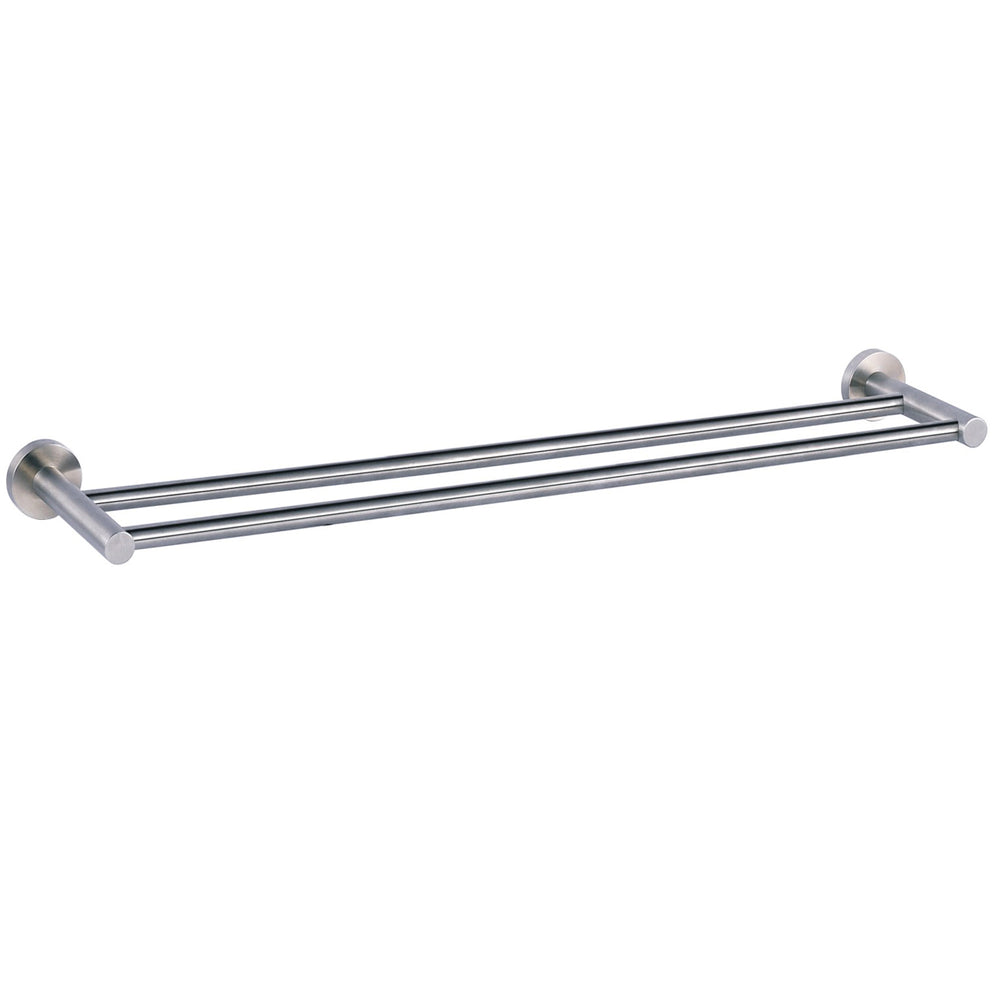 JTP INOX Twin Towel Rail 643mm in Stainless Steel