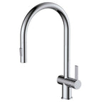 JTP VOS Single Lever Pull Out Kitchen Sink Mixer in Chrome