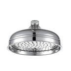 JTP Grosvenor Traditional Round Shower Head in Chrome
