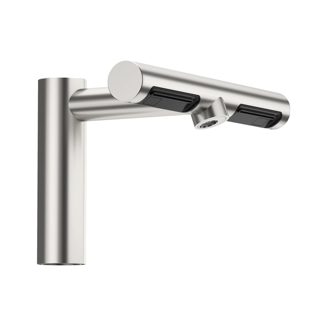 JTP Sensor Sensor Tap with Hand Dryer in Stainless Steel