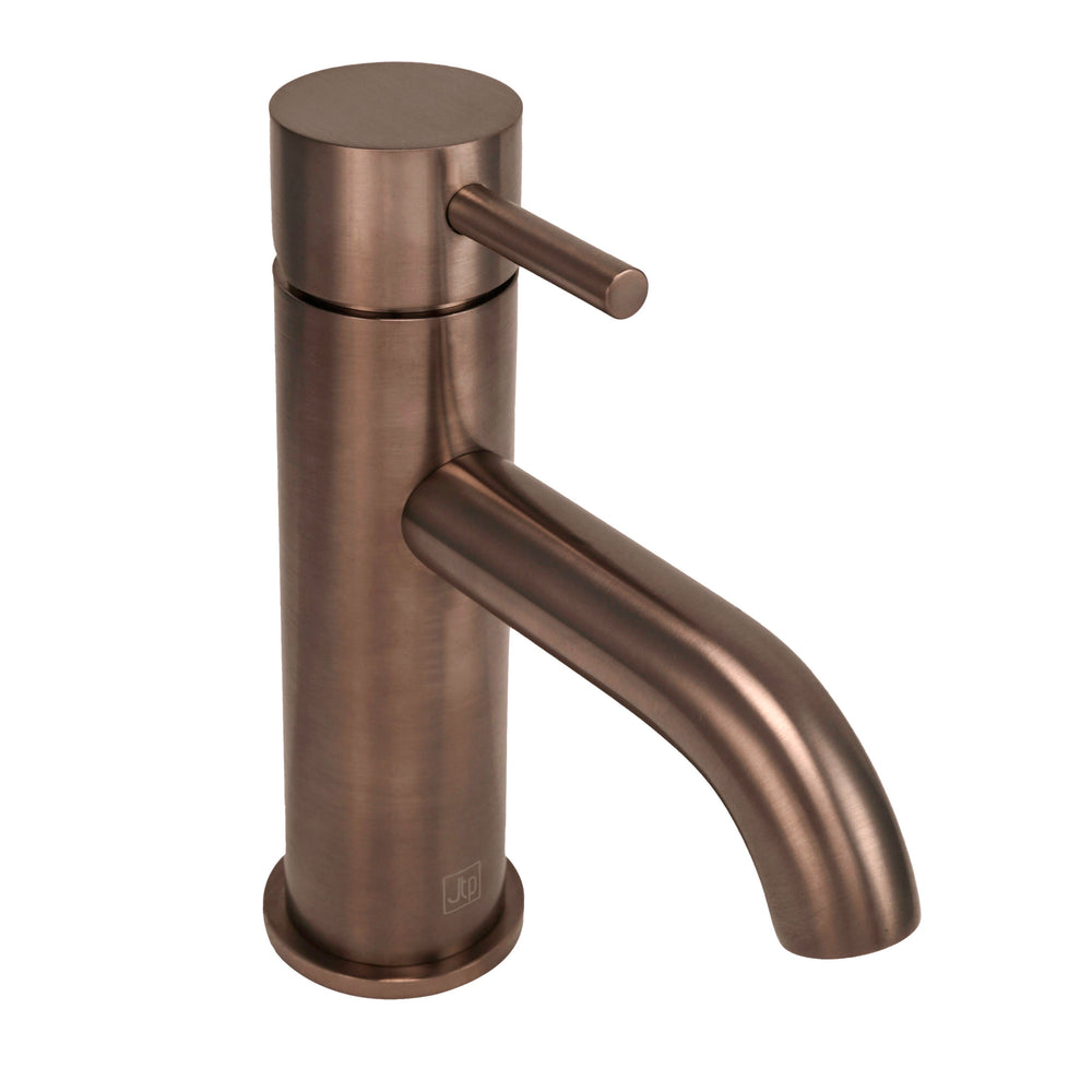 JTP VOS Single Lever Basin Mixer in Brushed Bronze