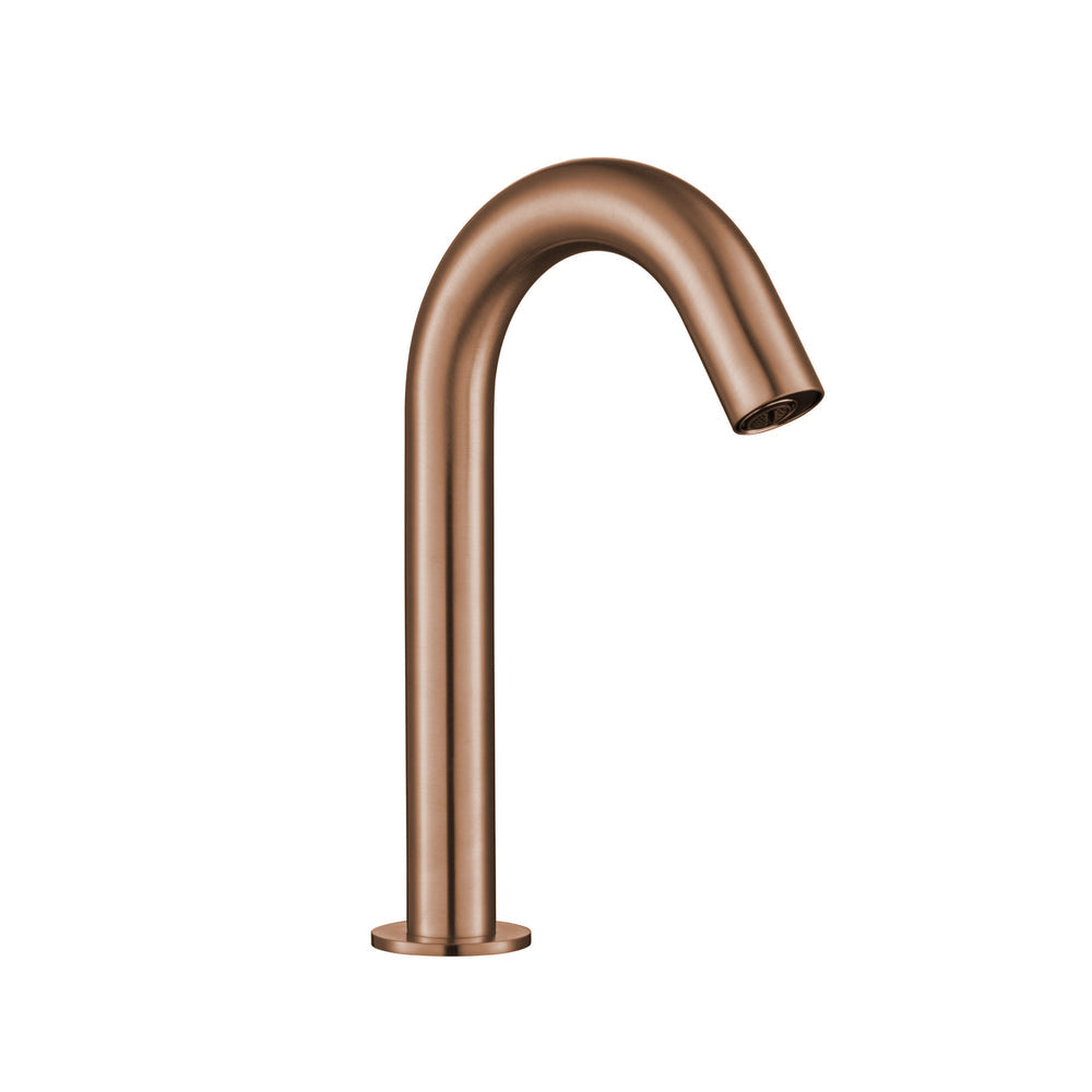 JTP Sensor React Sensor Deck Spout, Mains and Battery in Brushed Bronze