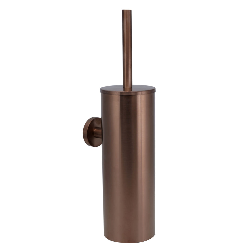 JTP VOS Wall Mounted Toilet Brush Holder 268 in Brushed Bronze