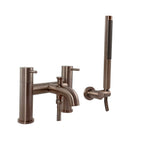 JTP VOS Bath Shower Mixer with Kit in Brushed Bronze