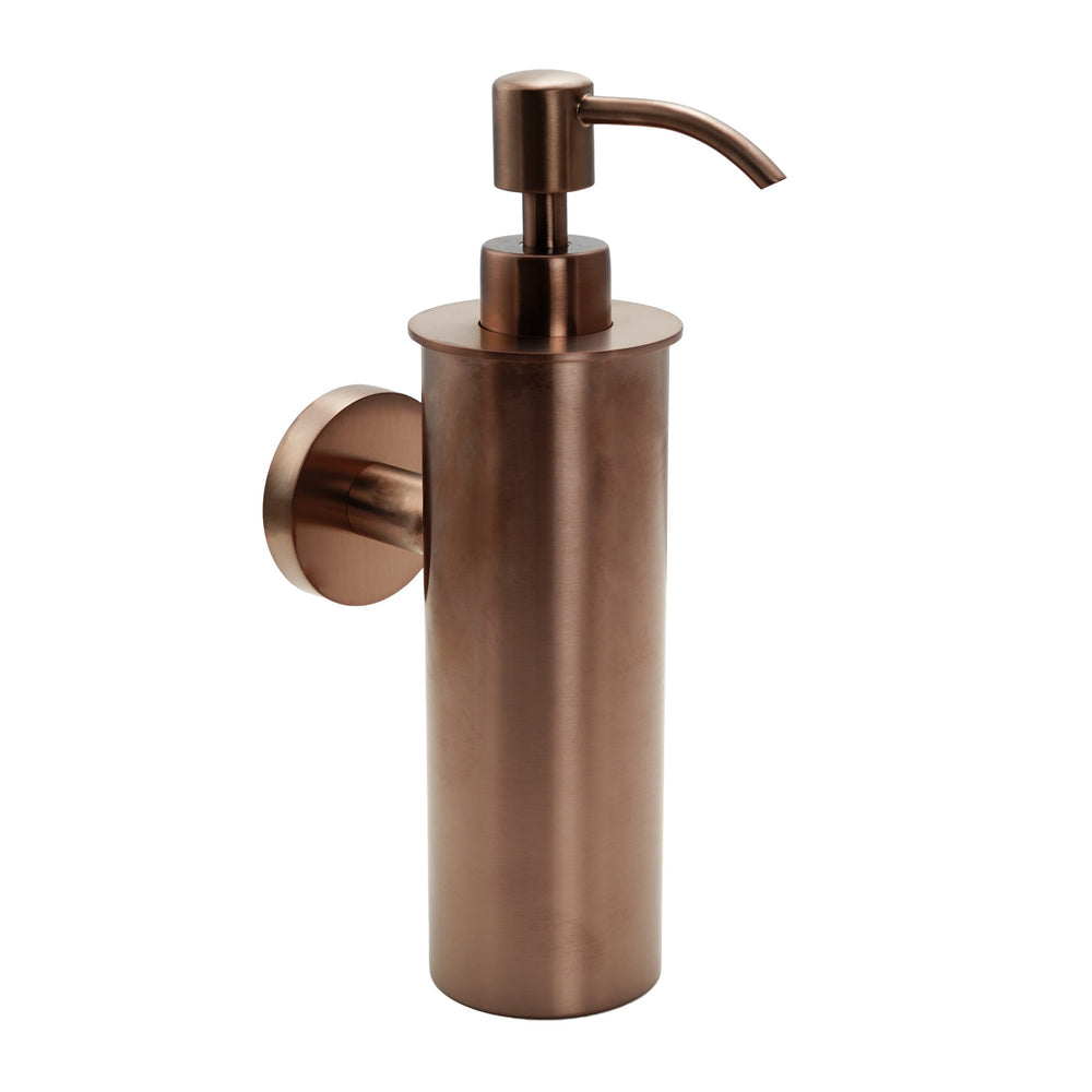 JTP VOS Wall Mounted Soap Dispenser in Brushed Bronze