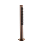 JTP VOS Pull Out Shower Handle with Overflow Waste Drainer in Brushed Bronze
