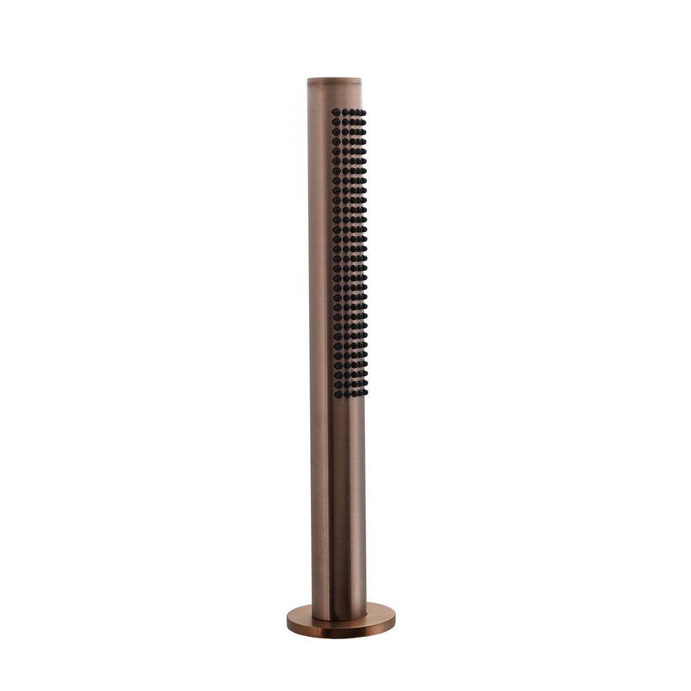 JTP VOS Pull Out Shower Handle with Overflow Waste Drainer in Brushed Bronze