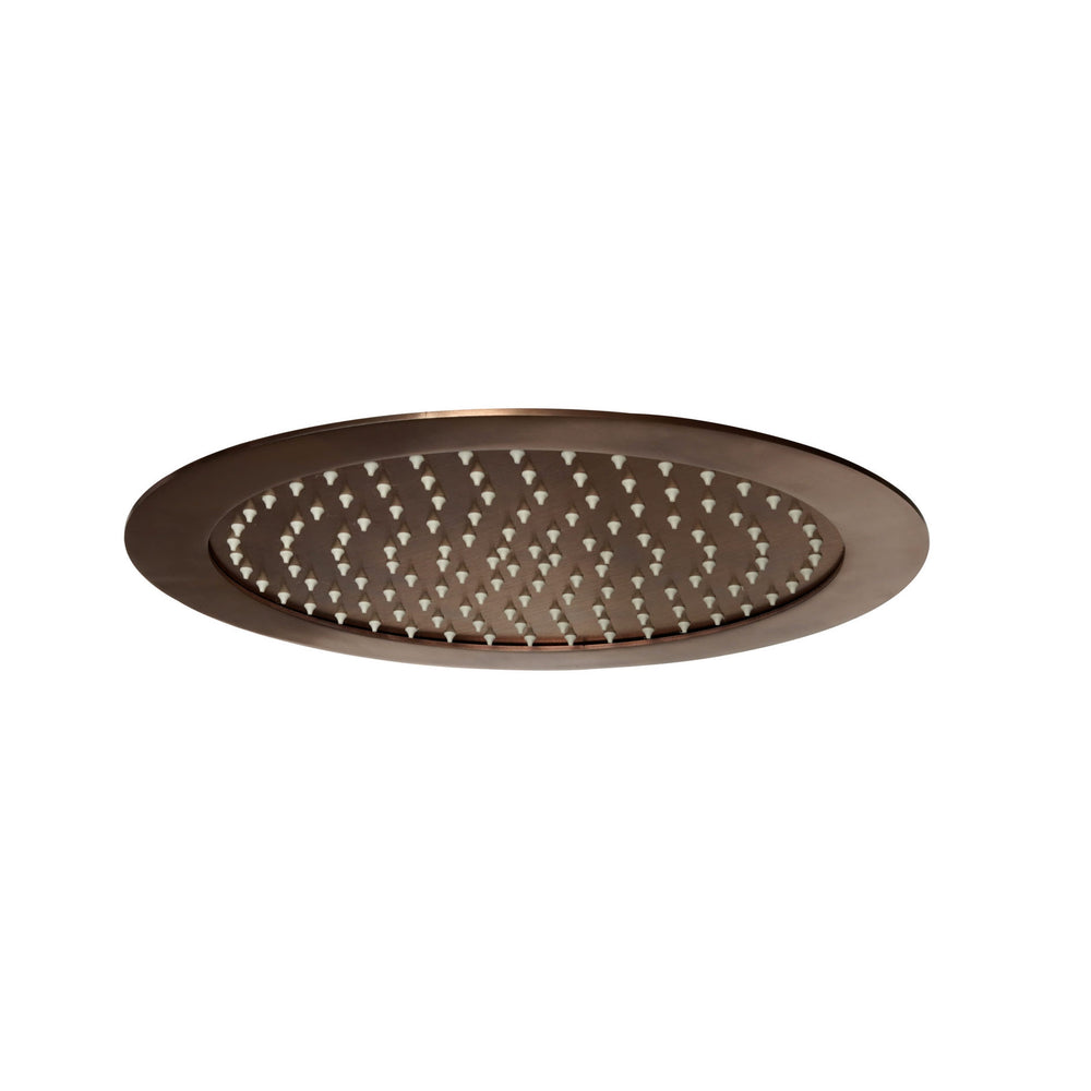 JTP VOS Ceiling Mounted Overhead Shower in Brushed Bronze