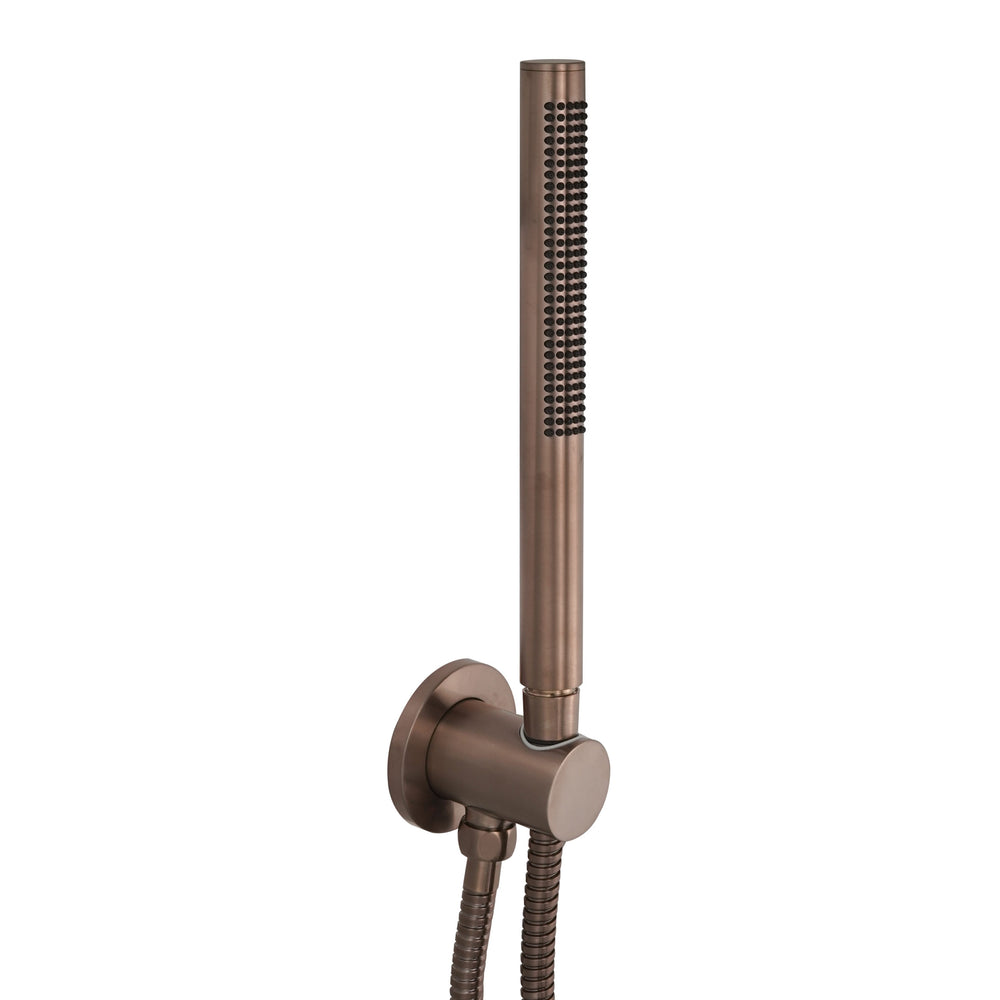 JTP Designer Round Water Outlet in Brushed Bronze