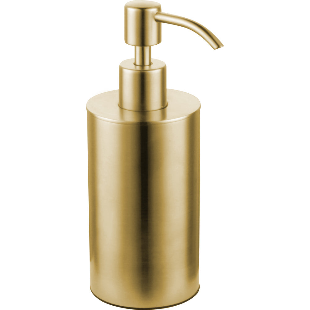 JTP VOS Countertop Soap Dispenser in Brushed Brass