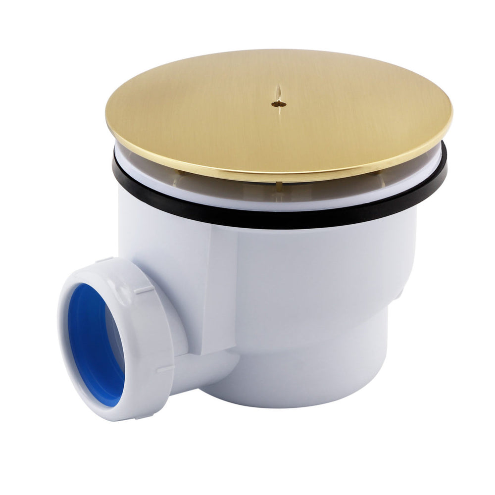 JTP VOS Shower Waste in Brushed Brass