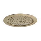 JTP VOS Ceiling Mounted Overhead Shower in Brushed Brass