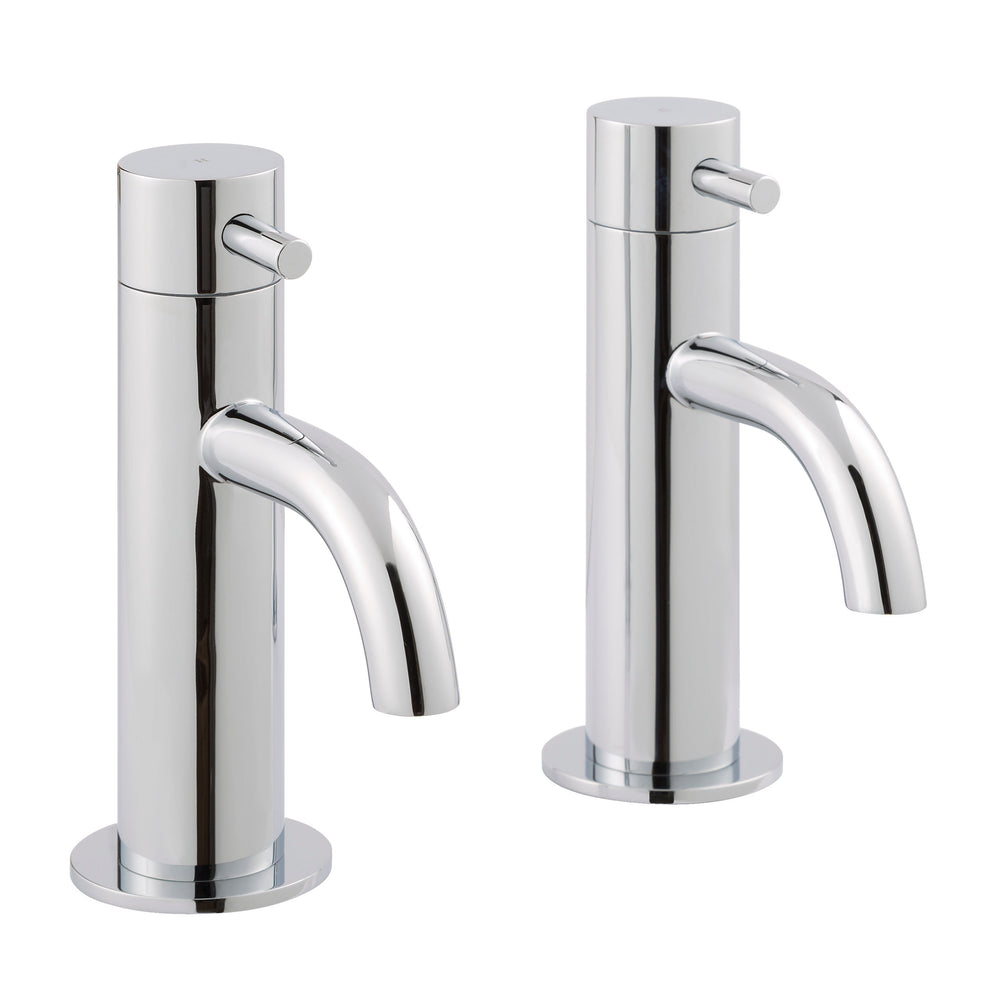 JTP VOS Pillar Basin Taps in Chrome