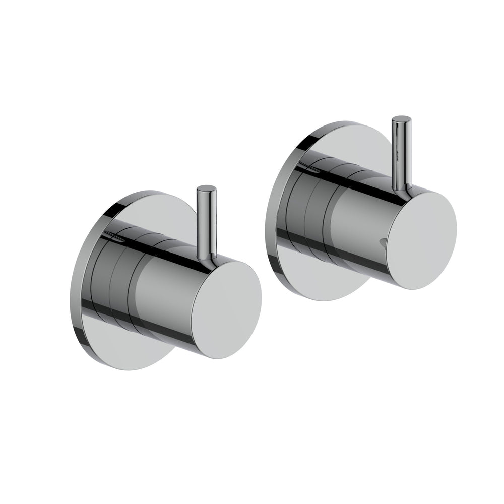 JTP VOS Wall Valves in Chrome