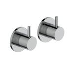 JTP VOS Wall Valves in Chrome