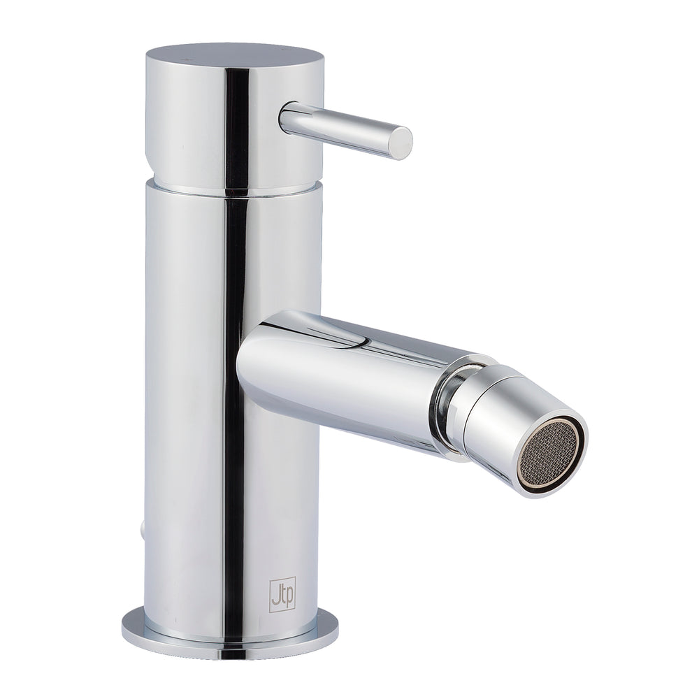 JTP VOS Single Lever Bidet Mixer with Pop Up Waste in Chrome