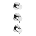 JTP VOS Modular Thermostatic Concealed 3 Outlet Shower Valve in Chrome
