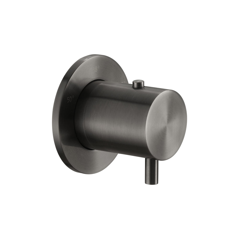 JTP VOS Thermostat for Douche in Brushed Black