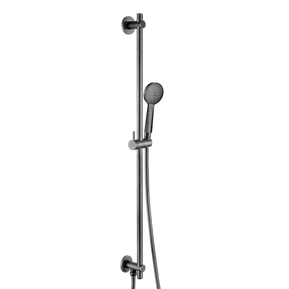 JTP VOS Slide Rail Kit with Bottom Outlet and Round Handle in Brushed Black