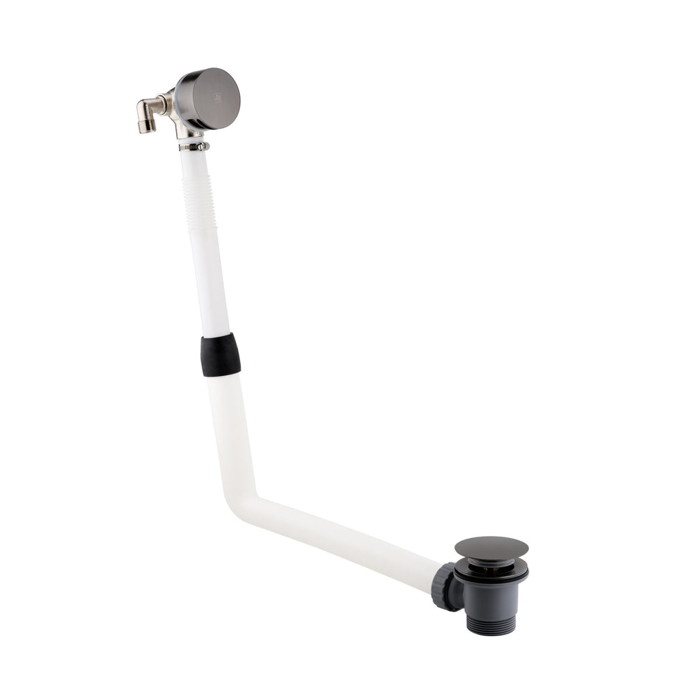 JTP Extended Exofil with Click Clack Bath Waste in Brushed Black