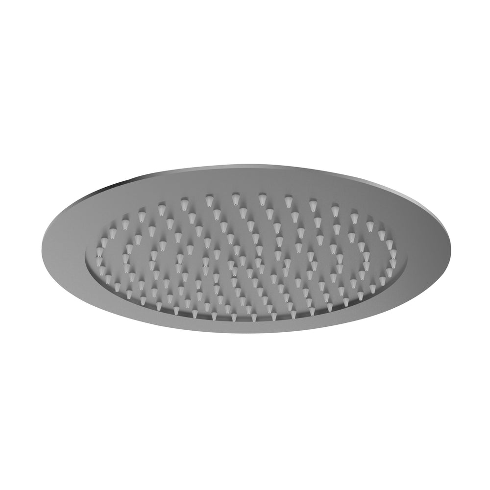 JTP VOS Ceiling Mounted Overhead Shower in Brushed Black