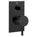 JTP VOS Single Lever Diverter Valve in Matt Black