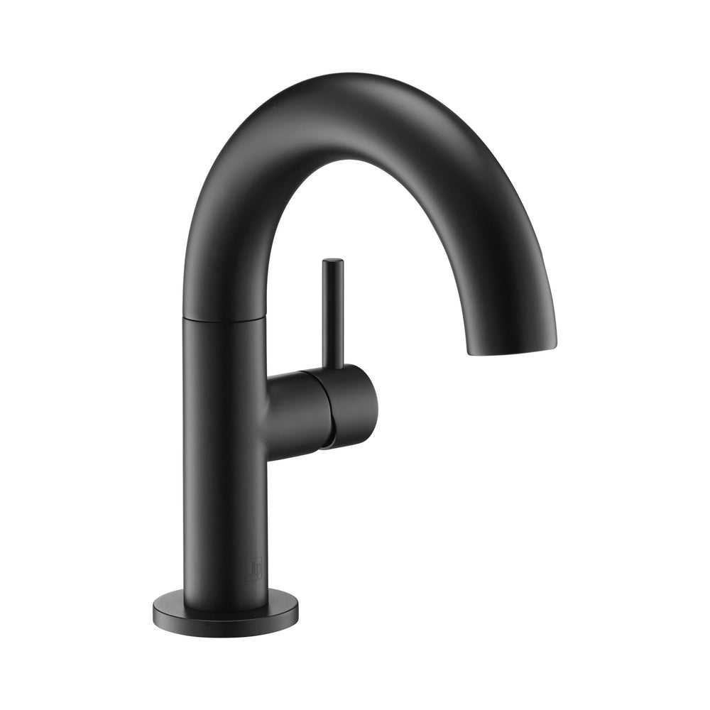 JTP VOS Side Lever Swivel Basin Mixer in Matt Black